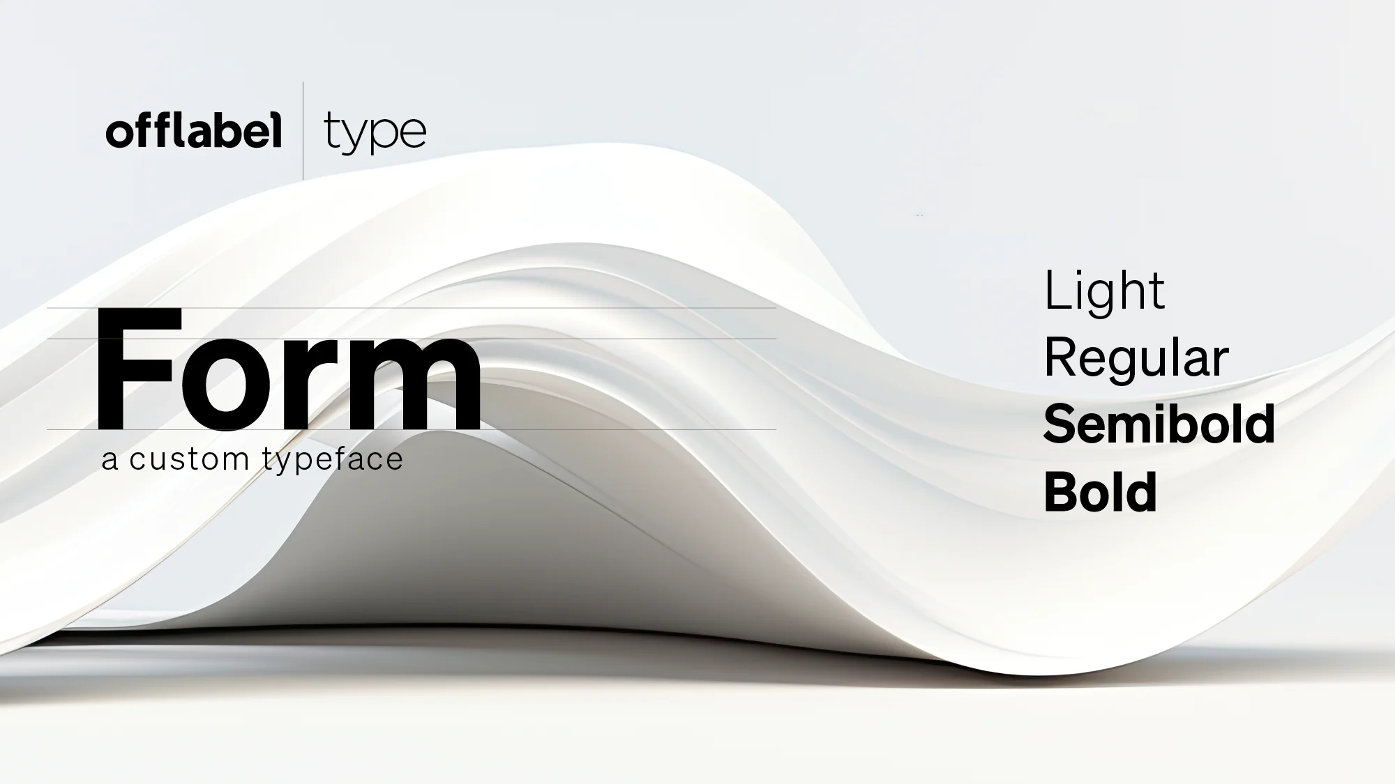 Form Typeface
